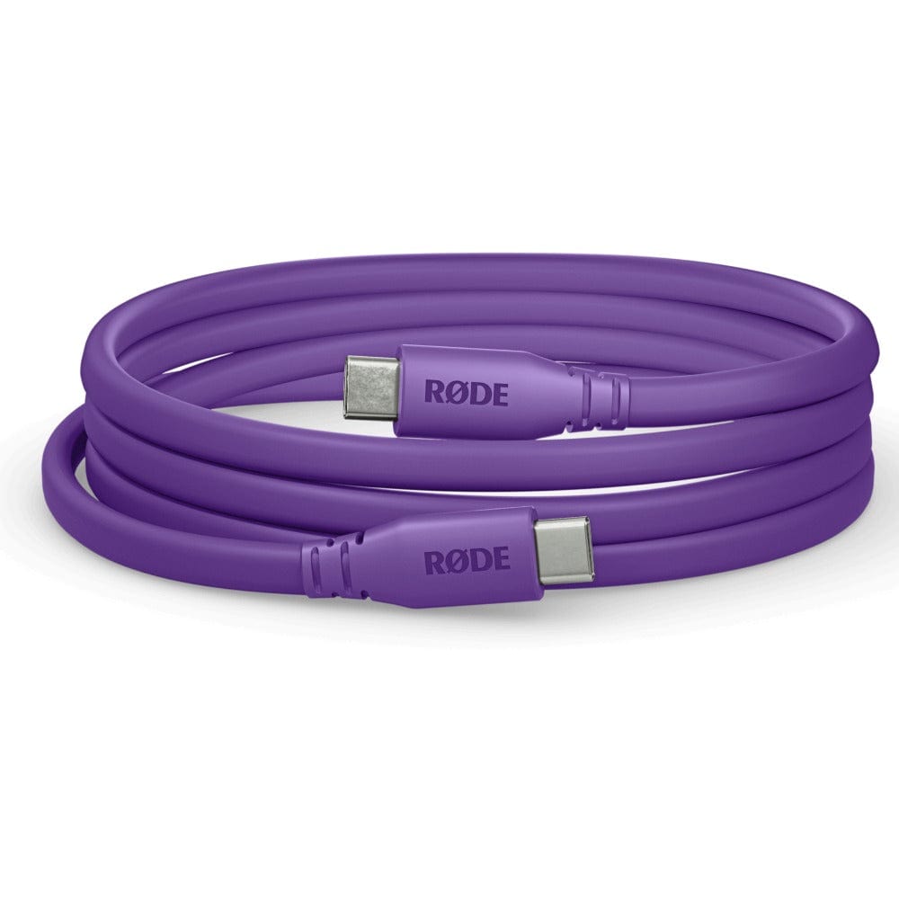 rode microphone accessories rode sc17 1.5m usb-c to usb-c cable #color_purple