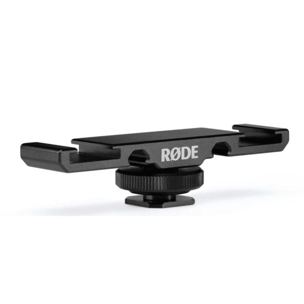 rode microphone mounts rode dcs1 dual cold shoe mount