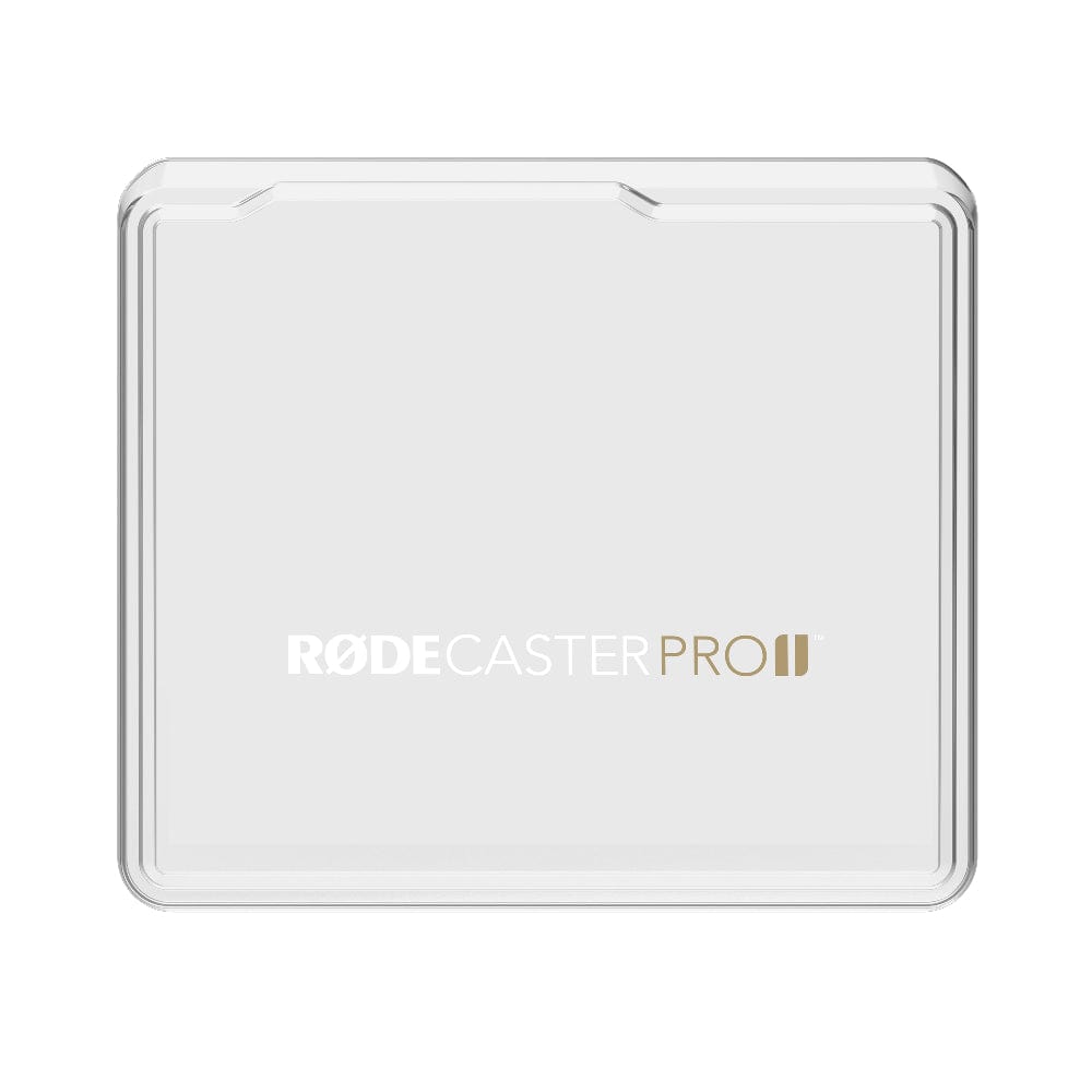 rode studio accessories rode rødecover 2 polycarbonate cover for the rødecaster pro ii