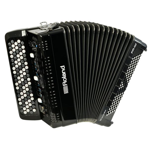 roland accordions roland fr-4xb v-accordion - black