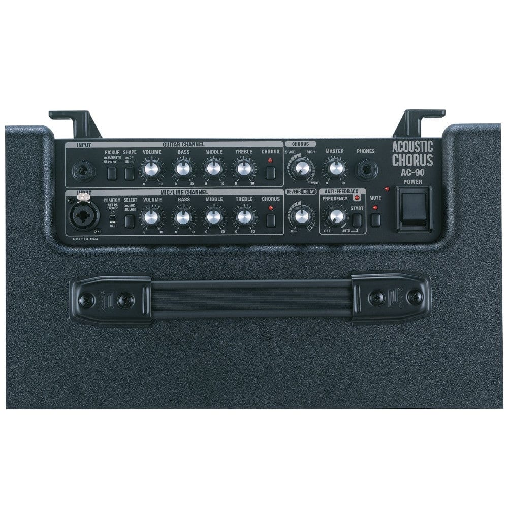 roland acoustic guitar amplifiers roland ac90 45wx2 acoustic chorus guitar stereo amplifier