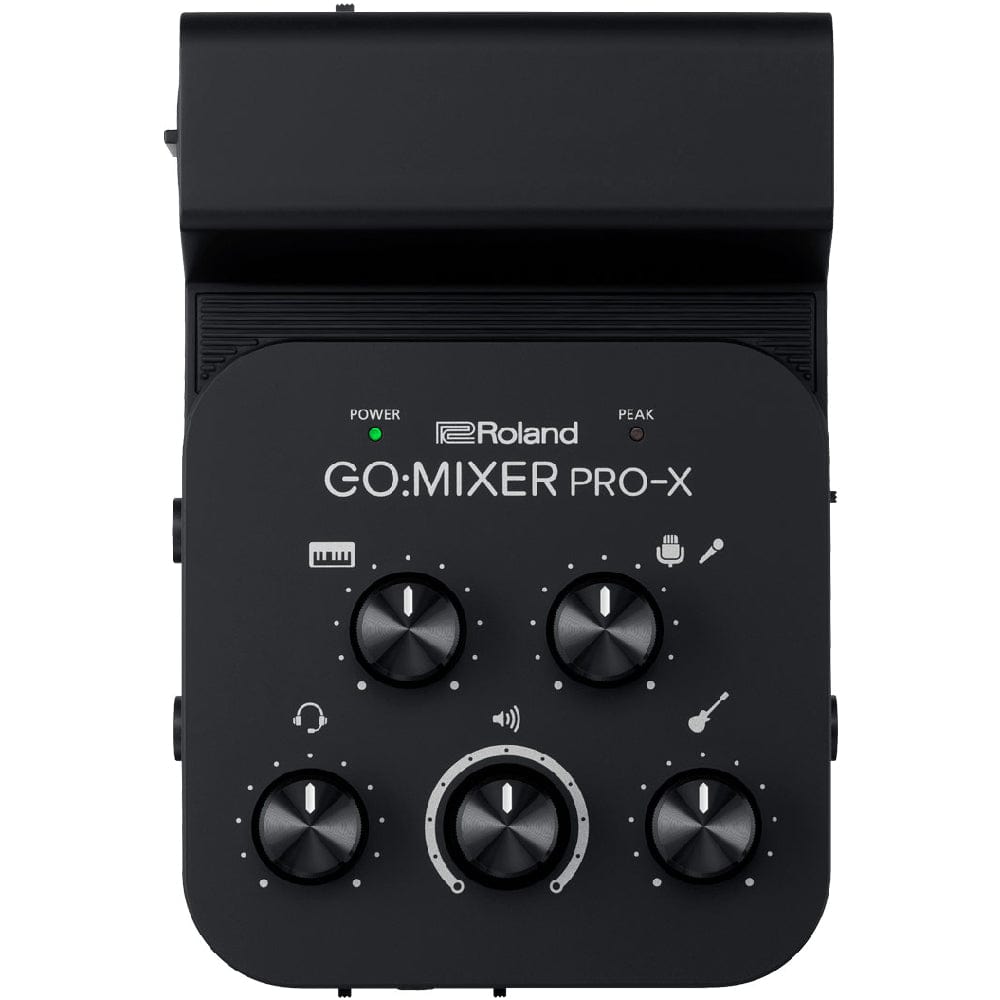 roland analog mixers black roland go mixer pro x audio mixer for smartphones