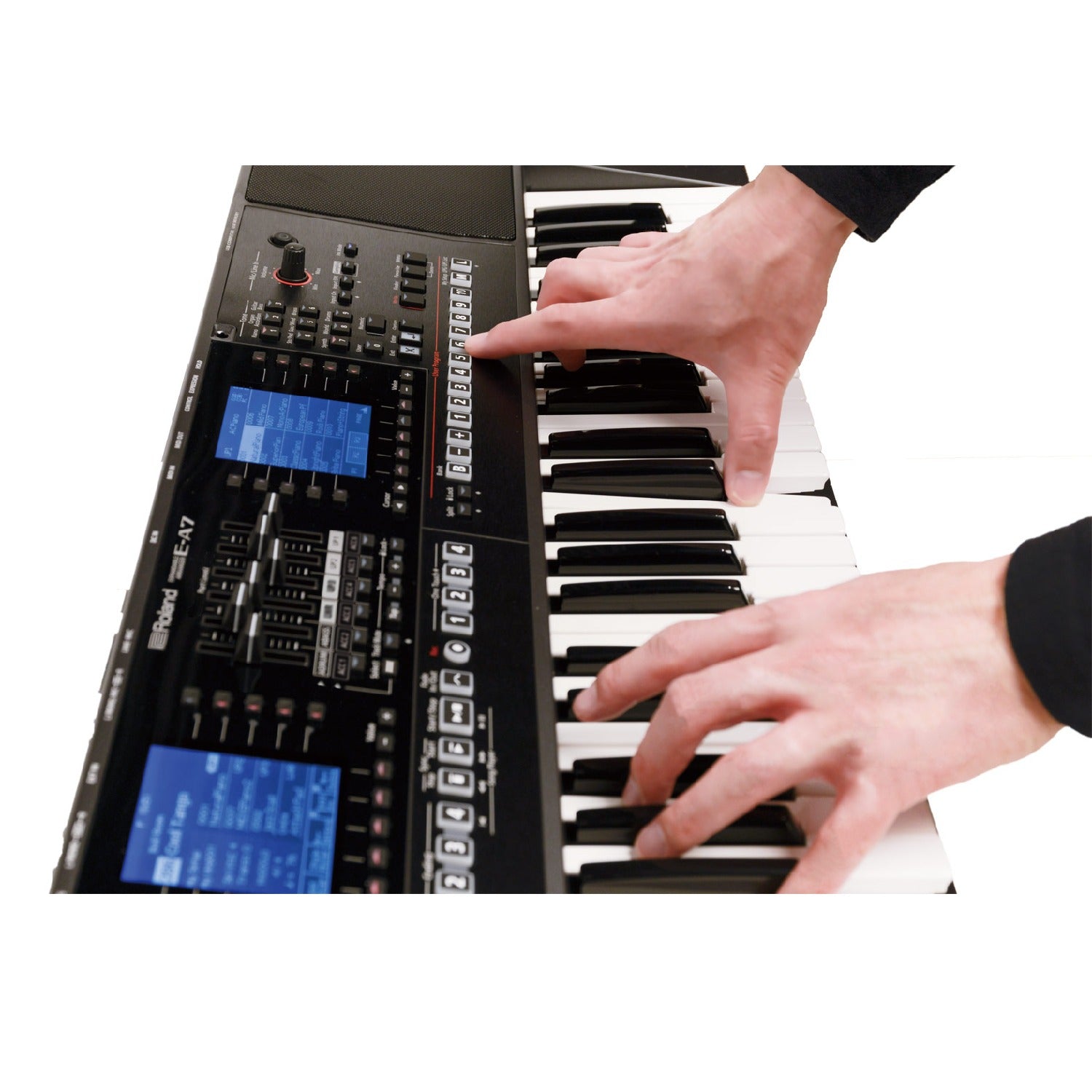 Roland Arranger Keyboards Roland E-A7 Expandable Arranger Keyboard