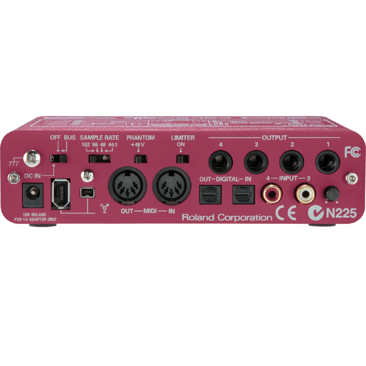 Roland Audio Interfaces Roland Edirol FA66 24Bit/192kHz FireWire Audio Interface