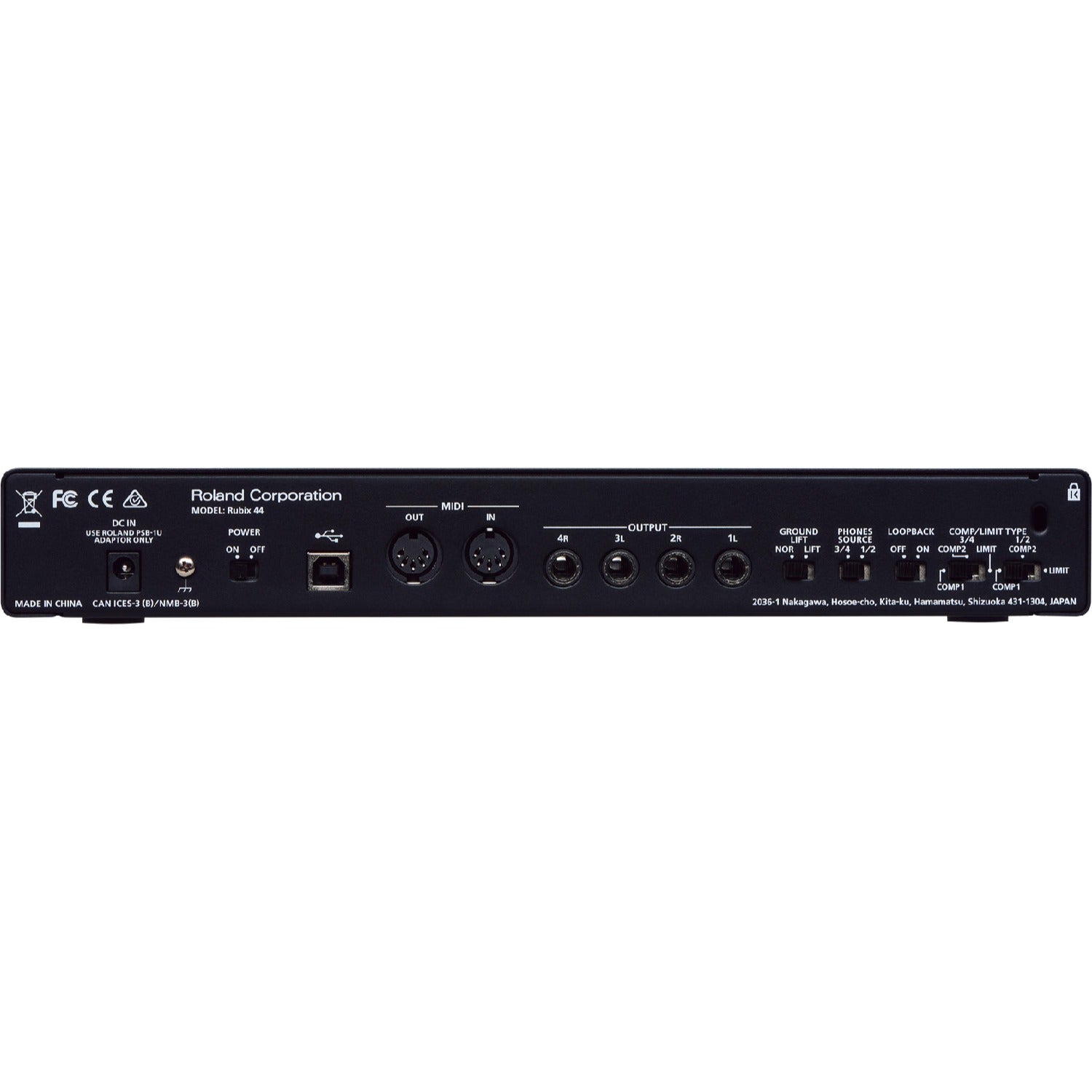 Roland Audio Interfaces Roland Rubix 44 USB Audio Interface