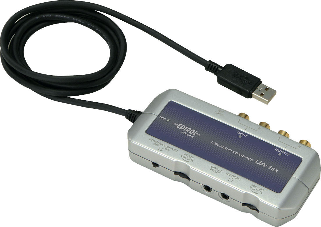 roland audio interfaces roland ua-1ex usb interface