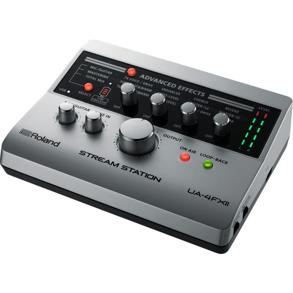 roland audio interfaces roland ua-4fx2 stream station usb audio interface