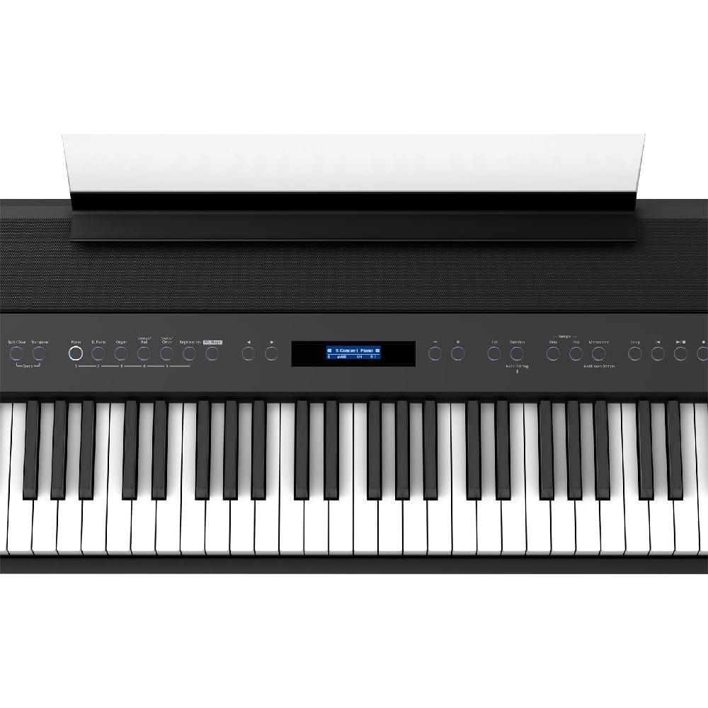 roland digital pianos black roland fp-90x 88 key digital piano