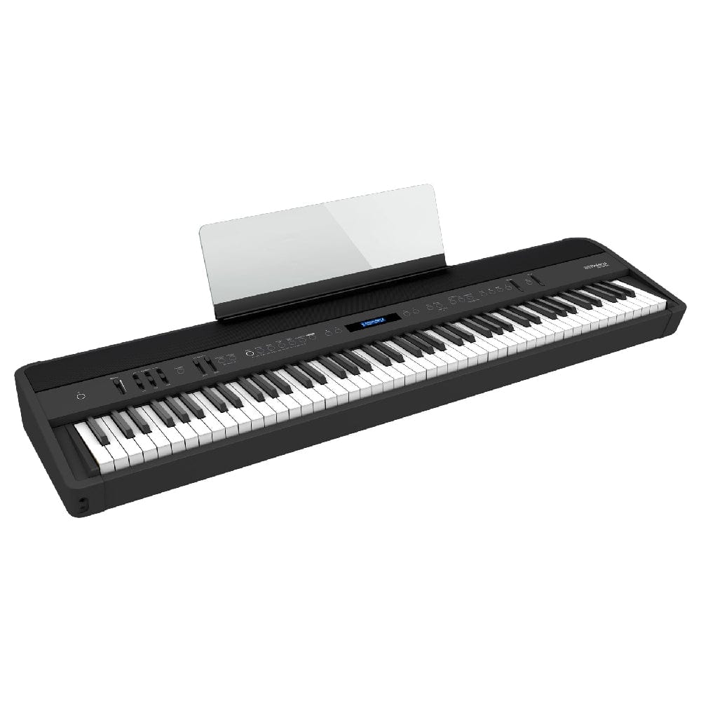 roland digital pianos black roland fp-90x 88 key digital piano