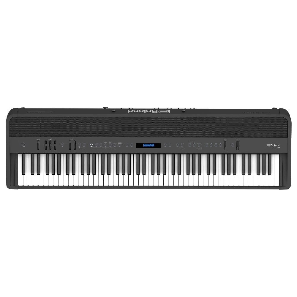 roland digital pianos black roland fp-90x 88 key digital piano