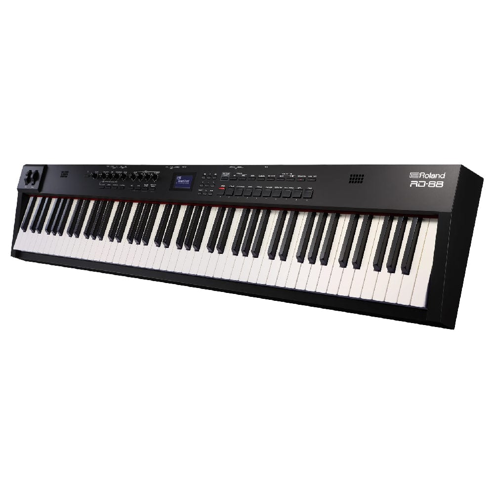 roland digital pianos black roland rd-88 88 key digital piano