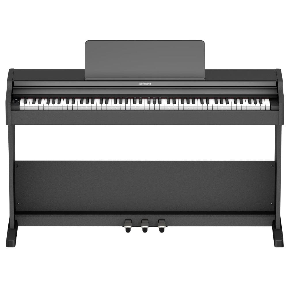 roland digital pianos black roland rp107 88 key digital piano - black