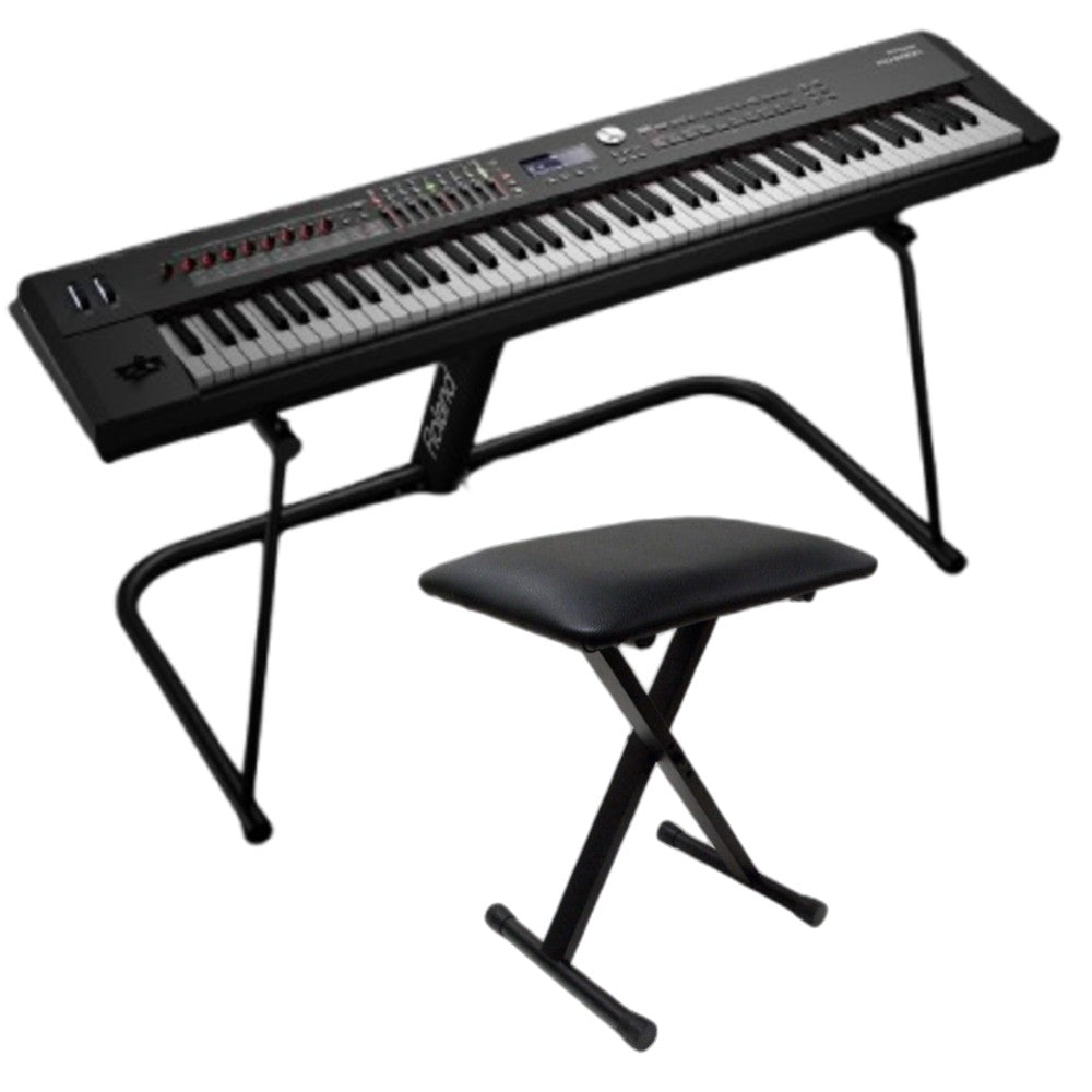 Roland Digital Pianos Piano with Stand & Bench Roland RD-2000 Stage Digital Piano #style_piano-with-stand-&-bench
