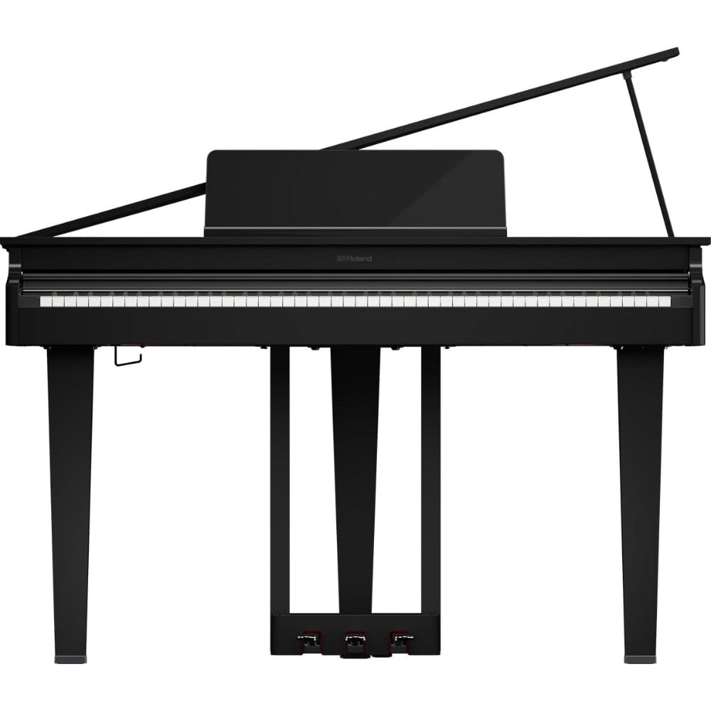 roland digital pianos polish ebony roland gp-3 compact grand digital piano