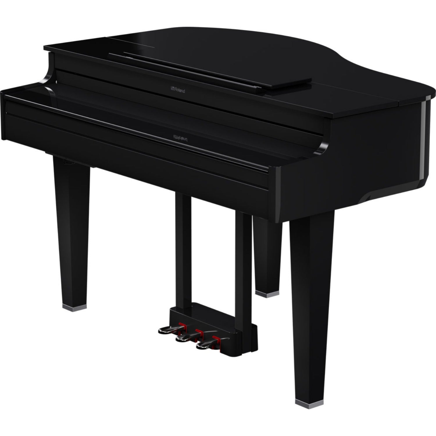 Roland Digital Pianos Polished Ebony Roland GP-6 Grand Digital Piano