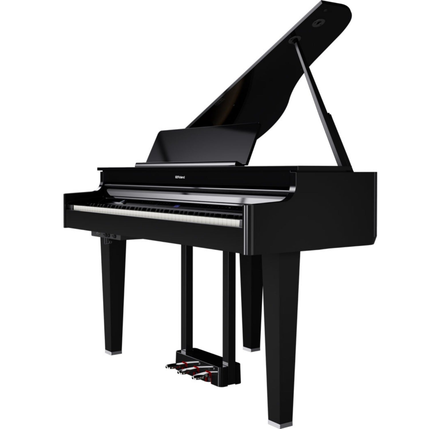 Roland Digital Pianos Polished Ebony Roland GP-6 Grand Digital Piano