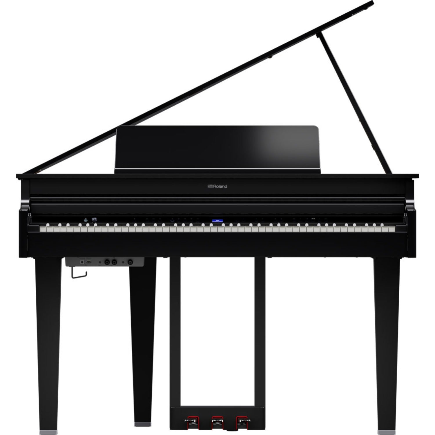 Roland Digital Pianos Polished Ebony Roland GP-6 Grand Digital Piano