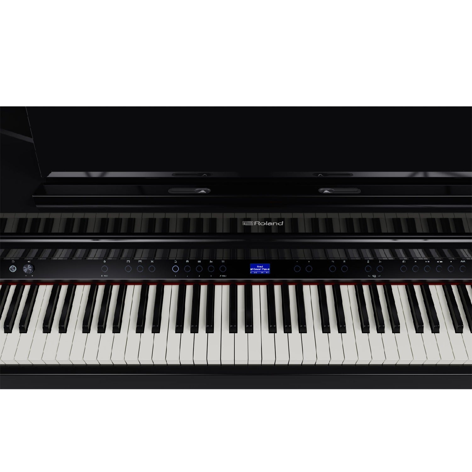 Roland Digital Pianos Polished Ebony Roland GP-6 Grand Digital Piano