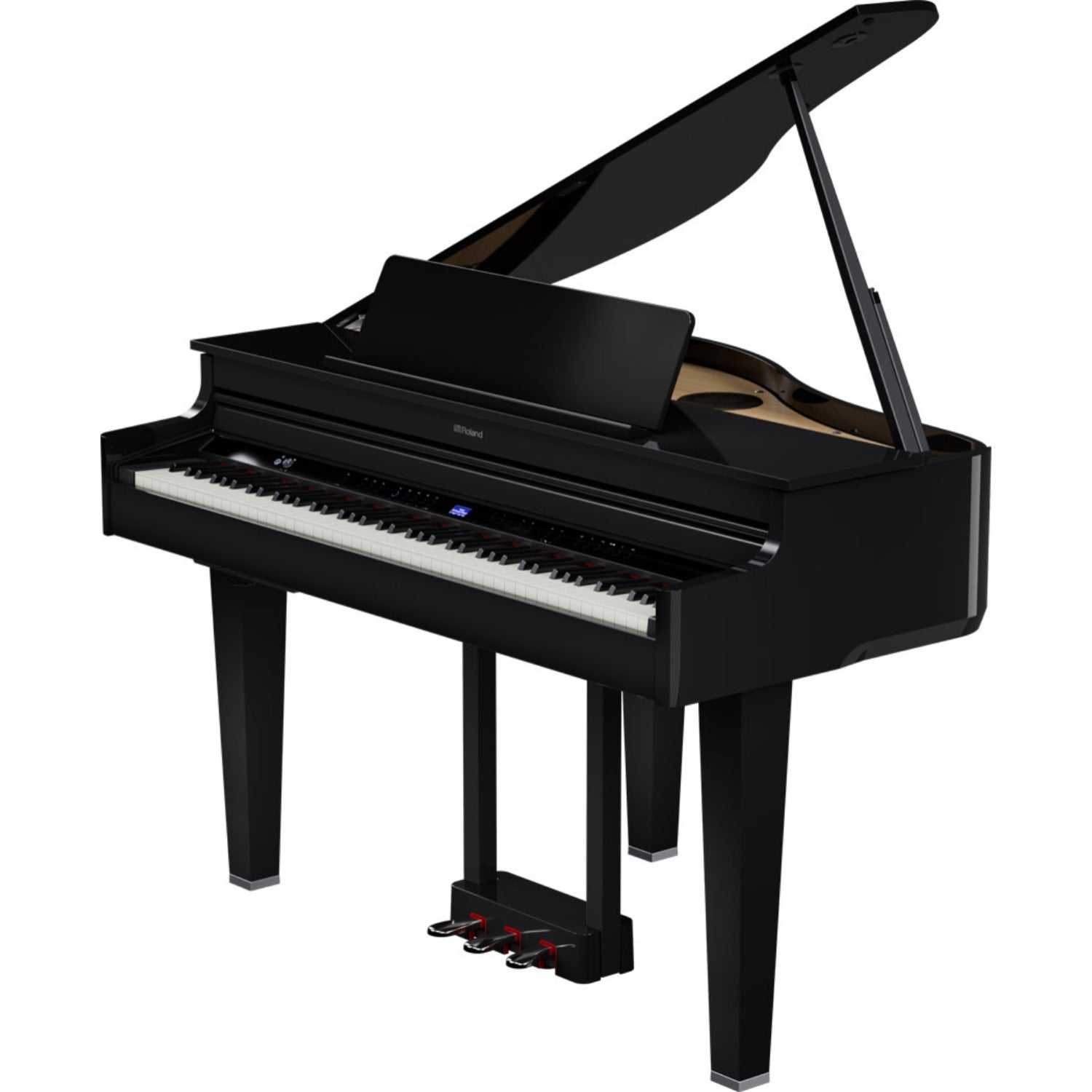 Roland Digital Pianos Polished Ebony Roland GP-6 Grand Digital Piano