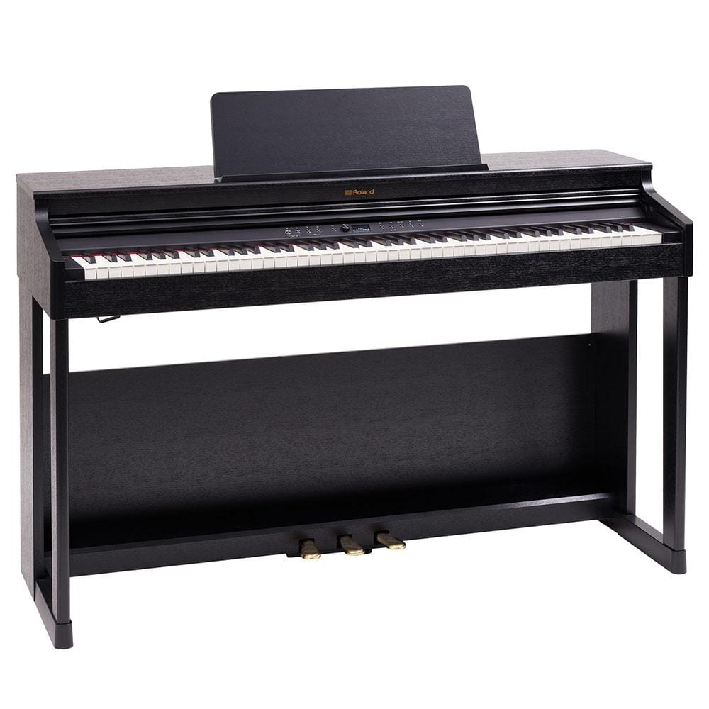 roland digital pianos roland rp701 digital piano#color_contemporary-black,style_piano-with-stand