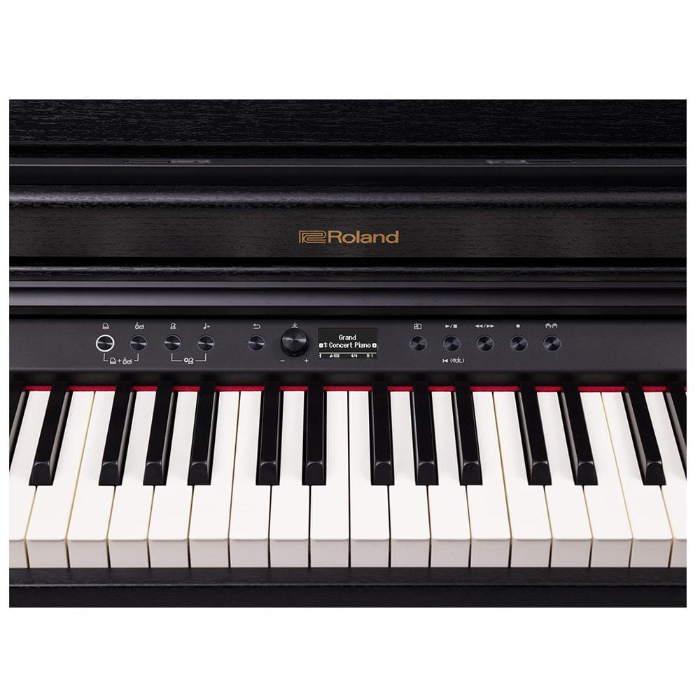roland digital pianos roland rp701 digital piano#color_contemporary-black,style_piano-with-stand