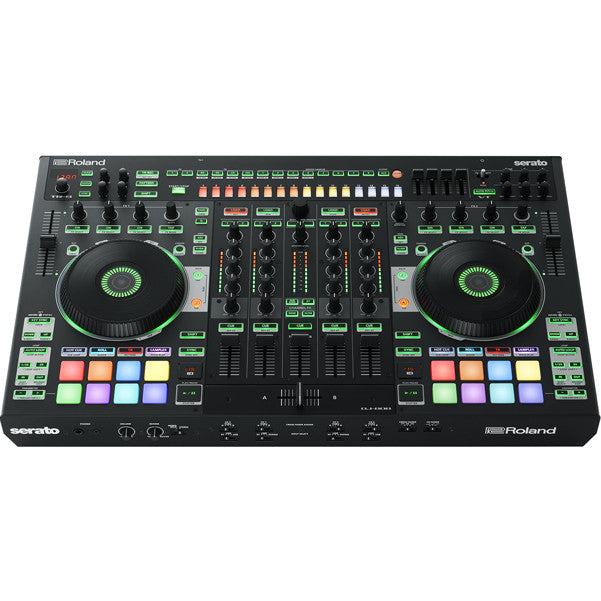 roland dj controller interfaces roland dj-808 dj controller