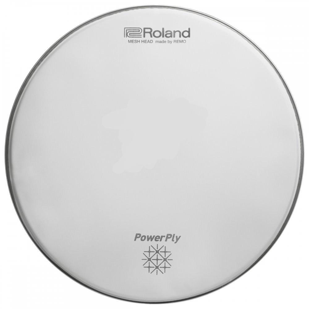roland drum heads roland mh2-14 dual-ply mesh head, 14-inch