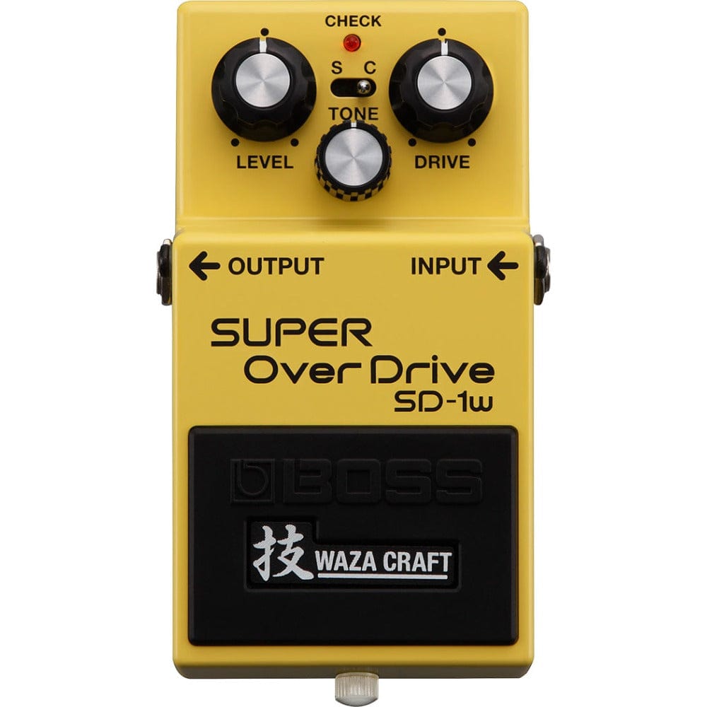 roland effect pedals roland sd-1w super overdrive waza craft special edition