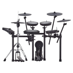 Roland Electronic Drum Kits Black Roland TD-17KVX2 V Drums Electronic Drum Mesh Kit with MDS-Compact Drum Stand