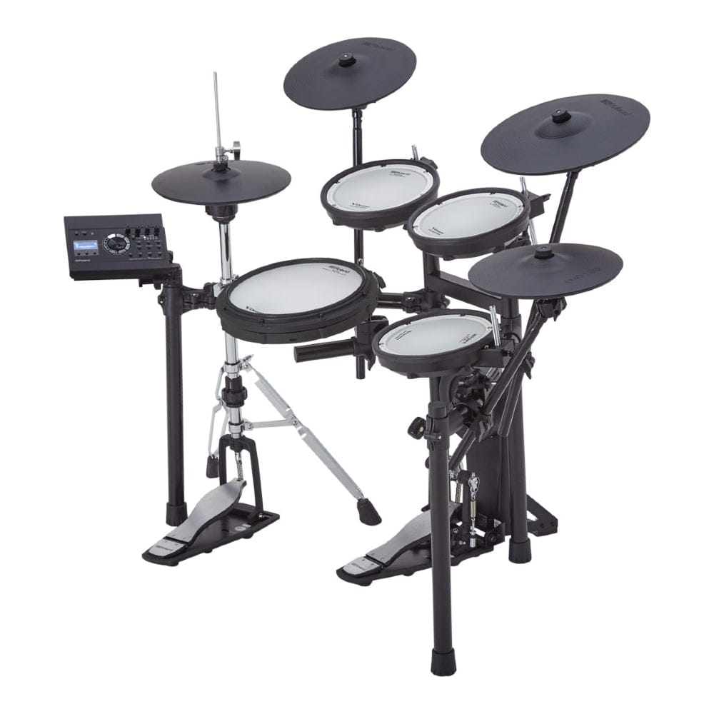 roland electronic drum kits black roland td-17kvx2 v drums electronic drum mesh kit with mds-compact drum stand