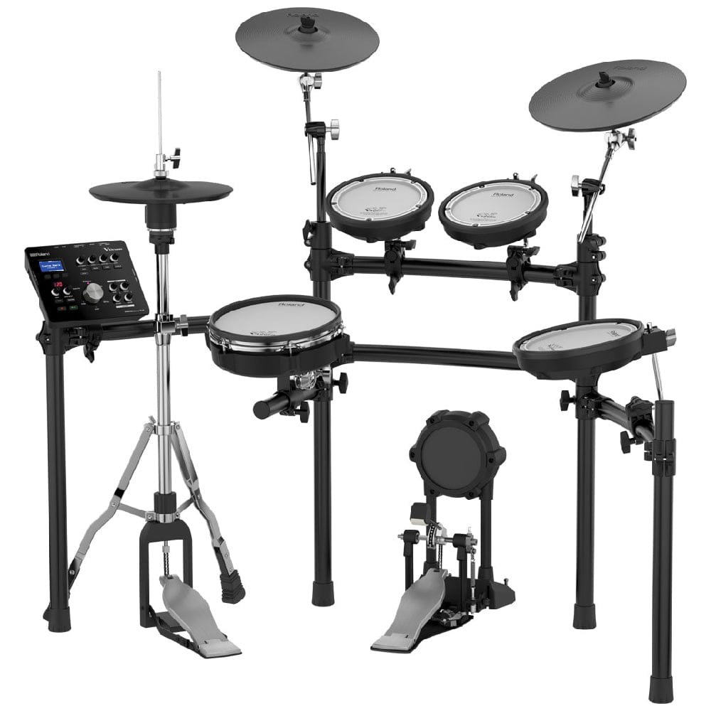 roland electronic drum kits black roland td-25k v-drum electric drum kit