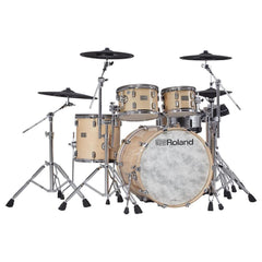 Roland Electronic Drum Kits Gloss Natural Roland VAD706 V-Drums Acoustic Design Electronic Drum Kit - Gloss Natural