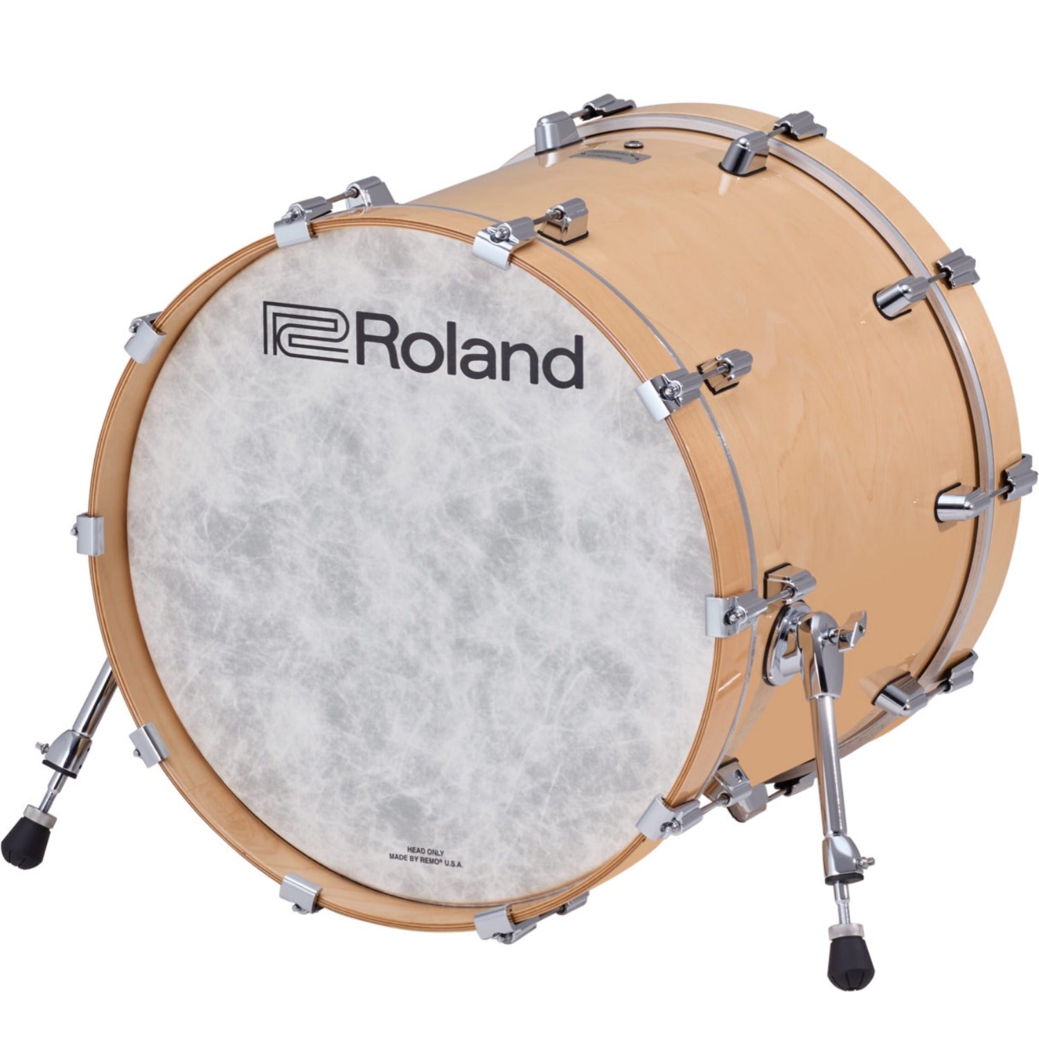 Roland Electronic Drum Pads Gloss Natural Roland KD-22 22" V-Drums Acoustic Design kit Kick Drum Pad
