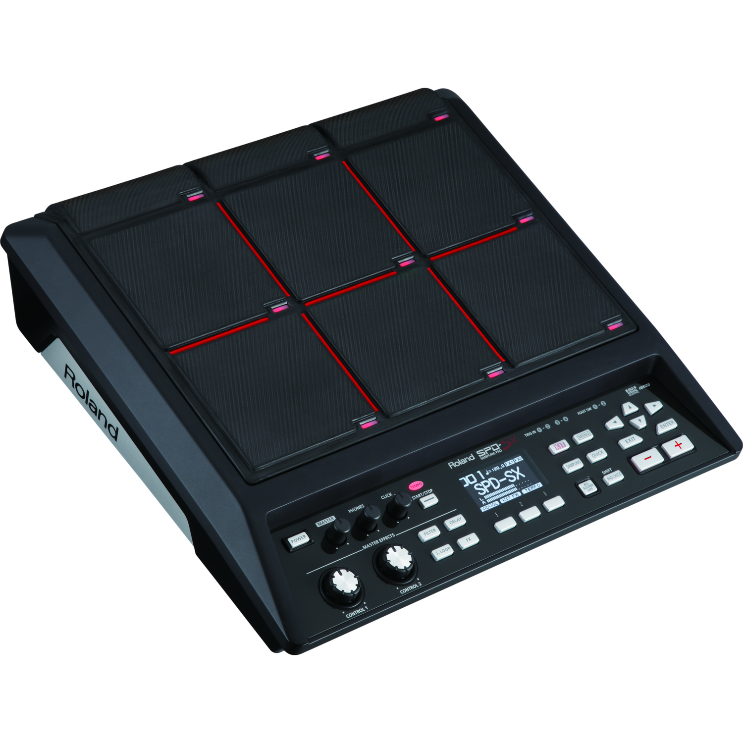 Roland Electronic Drum Pads Roland SPDSX Sampling Pad with 18 Indian Percussion Kits