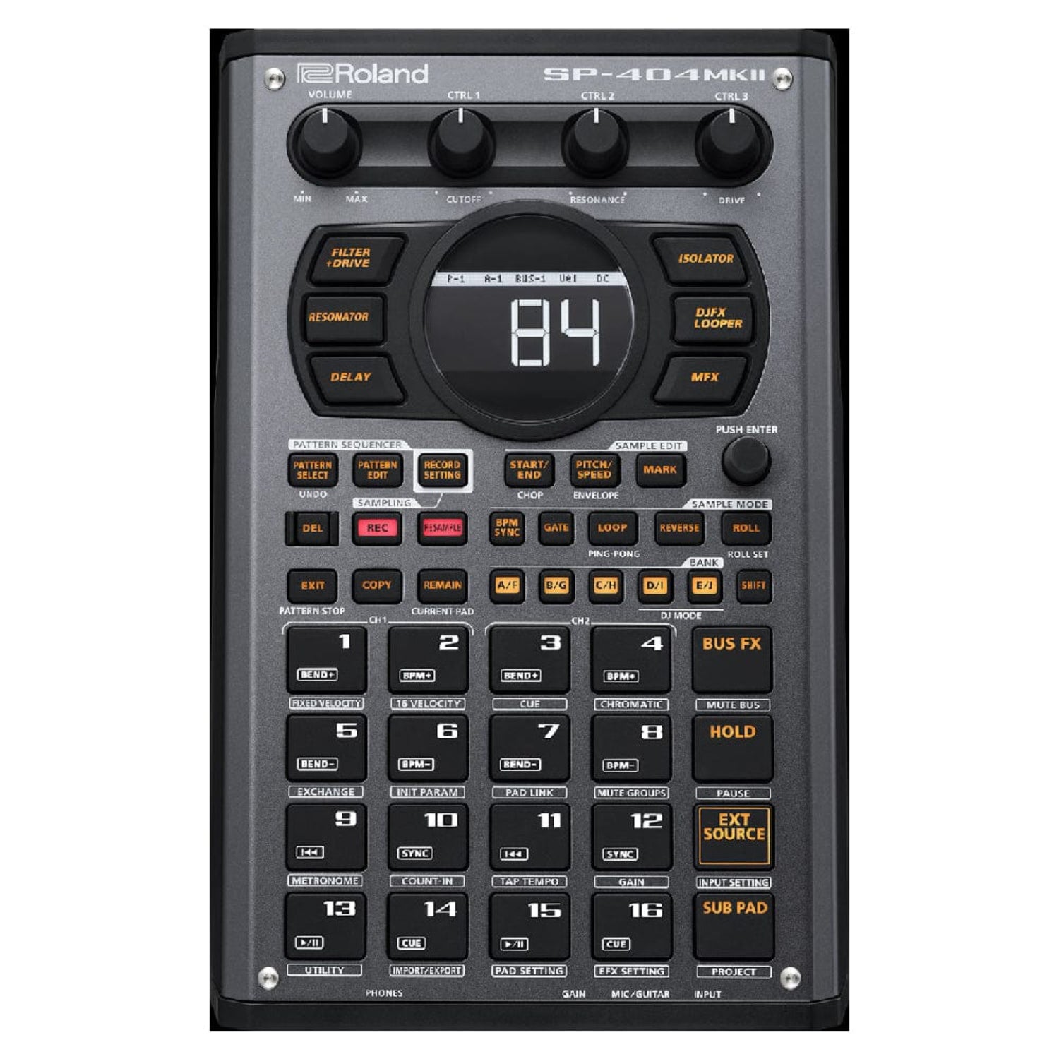 roland groove production grey roland sp-404 mkii creative sampler and effector