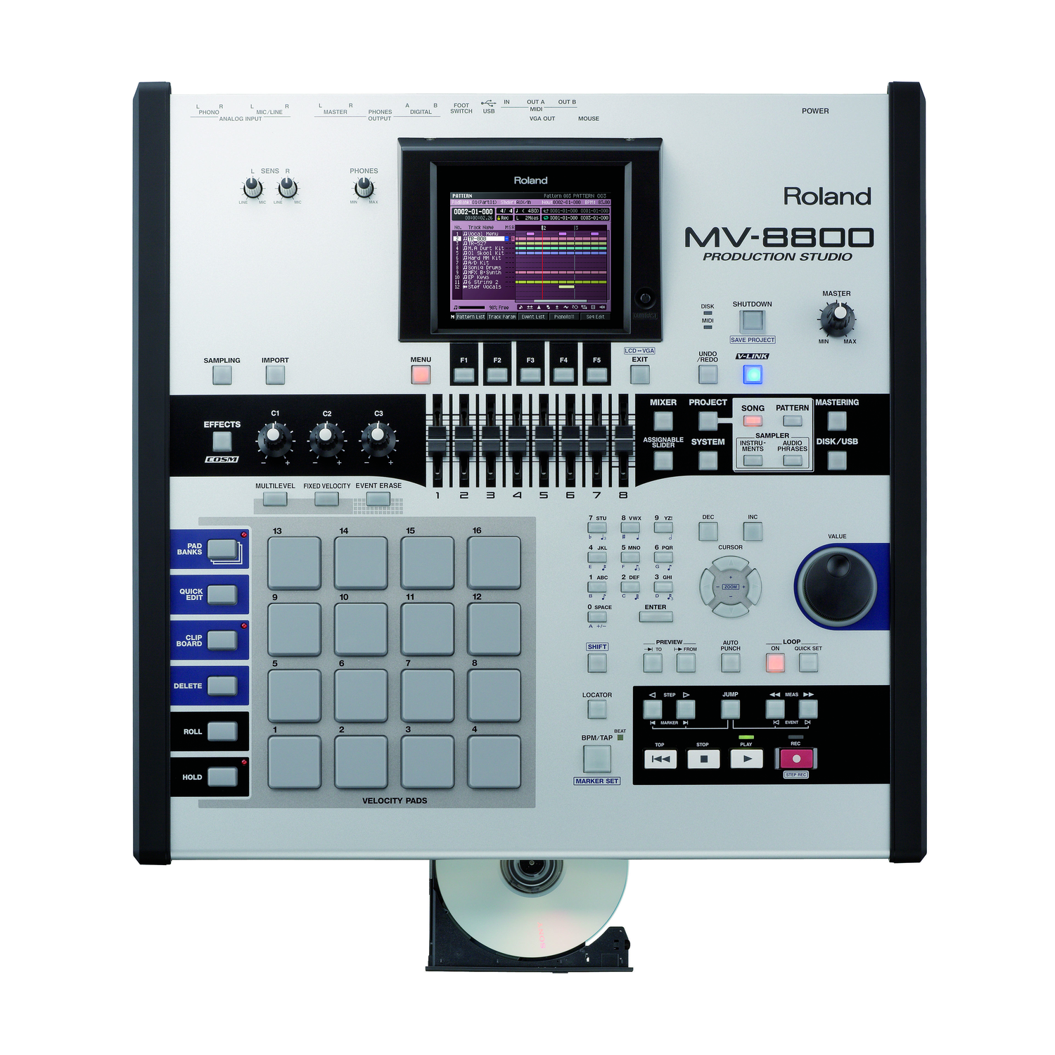 Roland Groove Production Roland MV8800 Production Studio