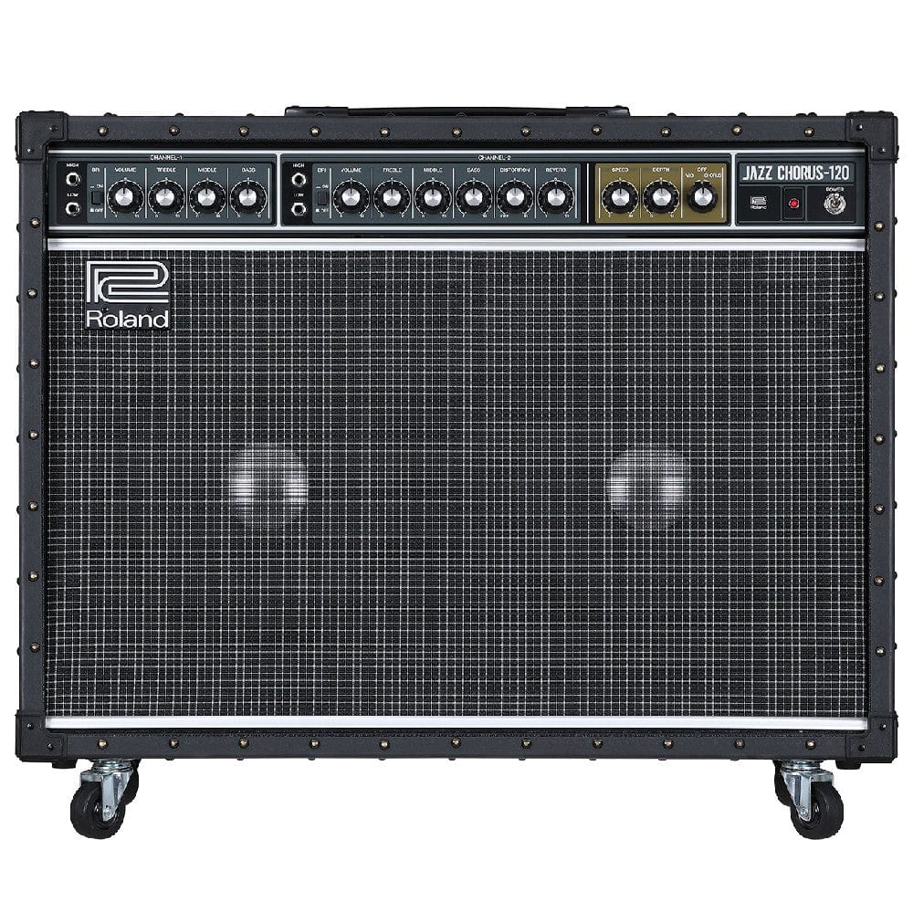 roland guitar amplifiers roland jc120b 60 + 60w stereo jazz chorus amplifier