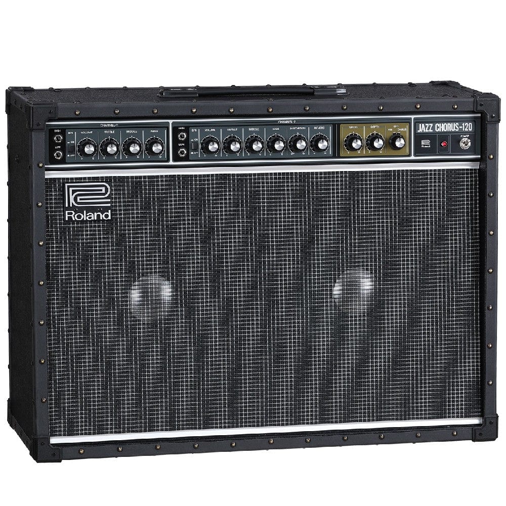 roland guitar amplifiers roland jc120b 60 + 60w stereo jazz chorus amplifier