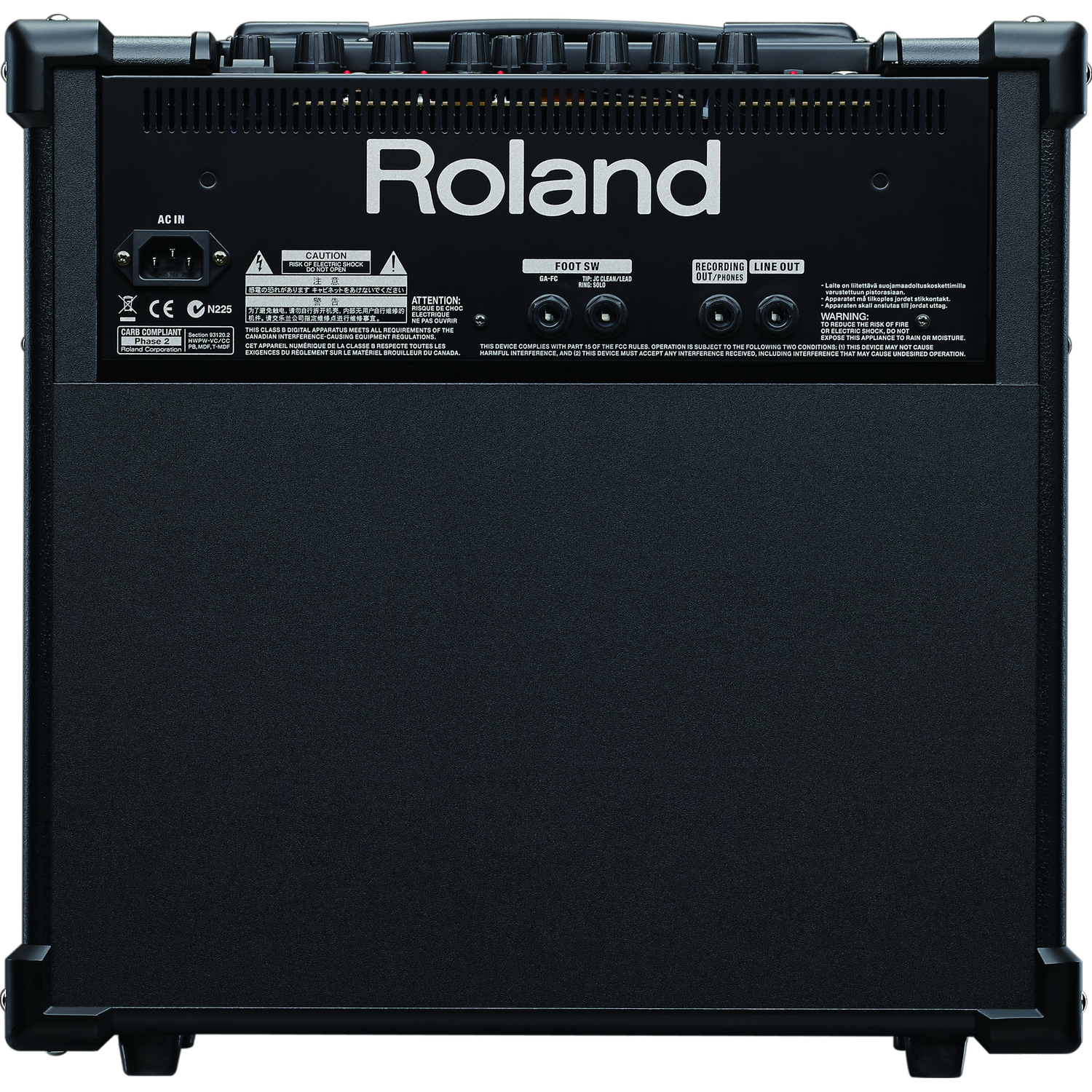 Roland Guitar Combo Amplifiers Roland CUBE-80GX 80W 1x12 Combo Guitar Amplifier