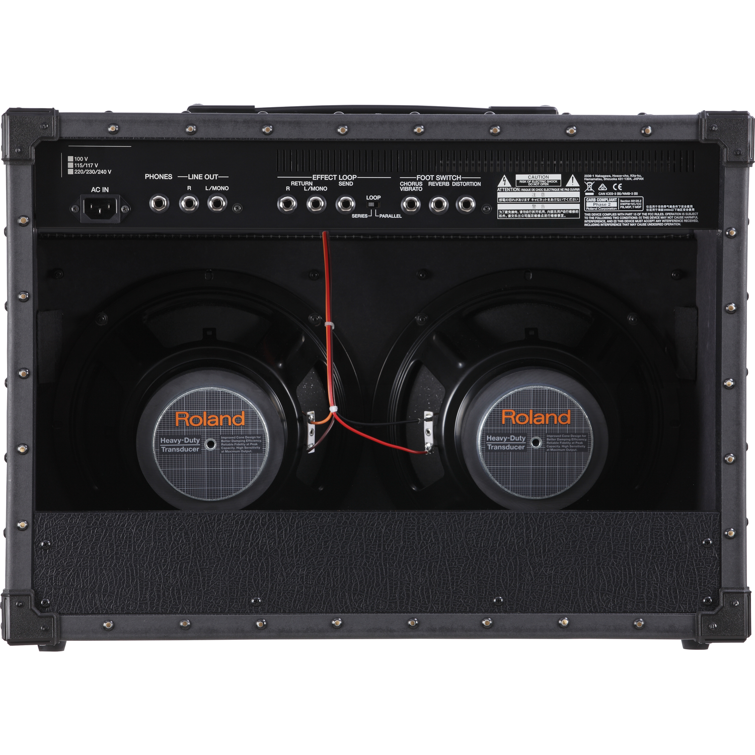 Roland Guitar Combo Amplifiers Roland JC-40 40W 2x10 Jazz Chorus Combo Guitar Amplifier