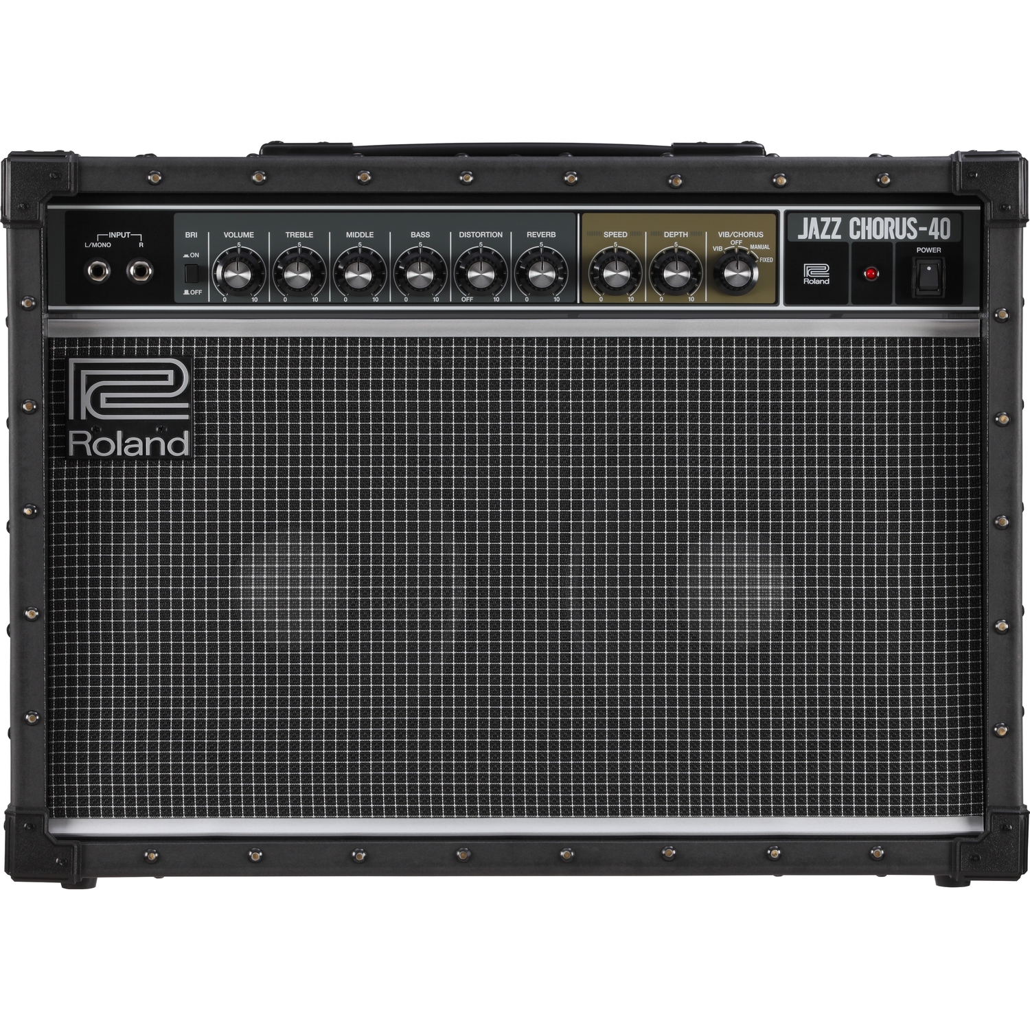 Roland Guitar Combo Amplifiers Roland JC-40 40W 2x10 Jazz Chorus Combo Guitar Amplifier