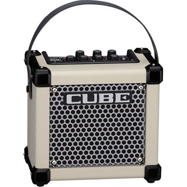 roland guitar combo amplifiers roland micro cube gx guitar amplifier (white)