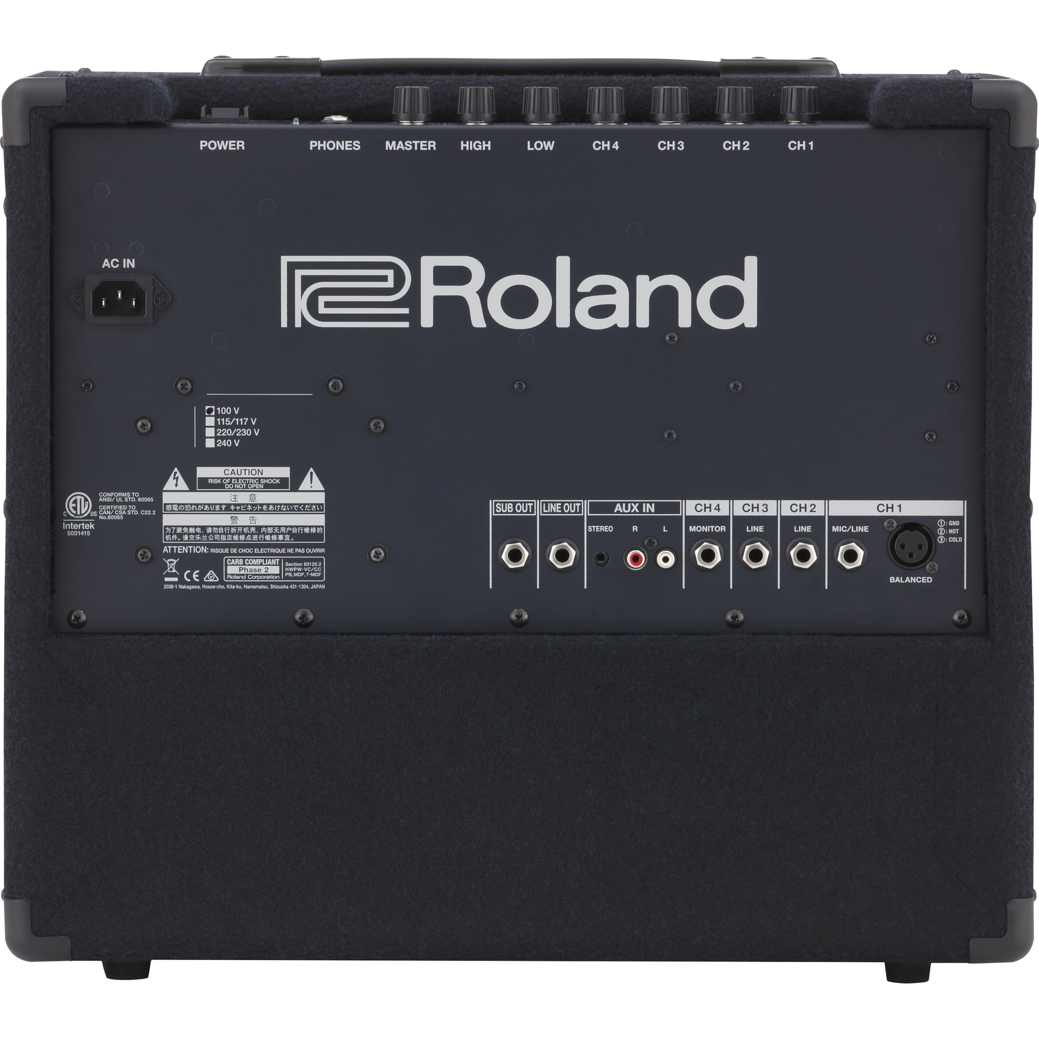 Roland Keyboard Amplifiers Roland KC-200 4 Channel Mixing Keyboard Amplifier