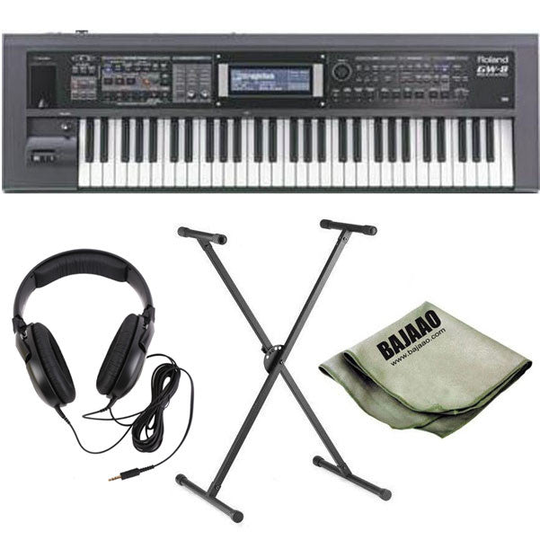 roland keyboard bundles roland gw8a arranger keyboard workstation deluxe bundle
