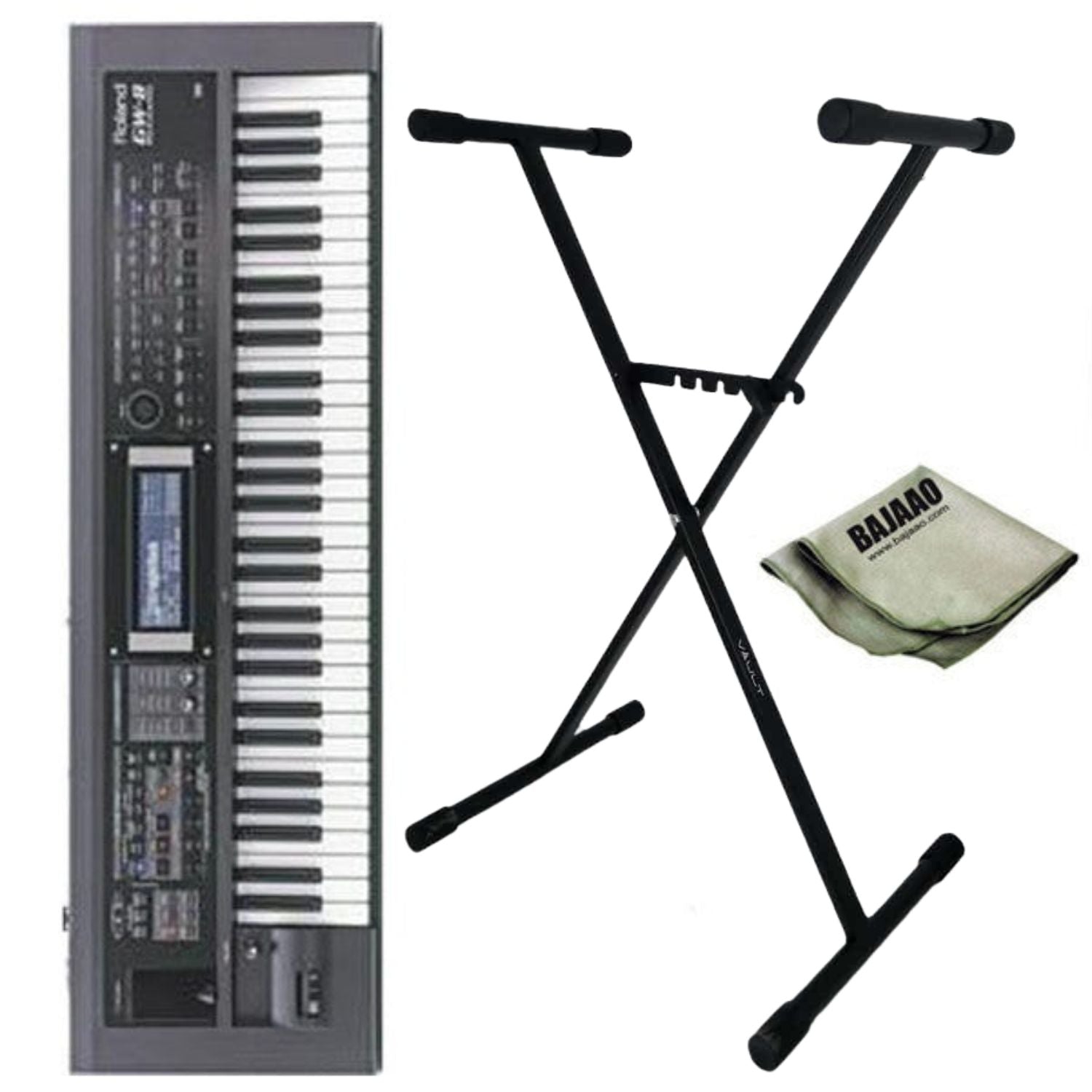 Roland Keyboard Bundles Roland GW8A Arranger Keyboard Workstation Standard Bundle