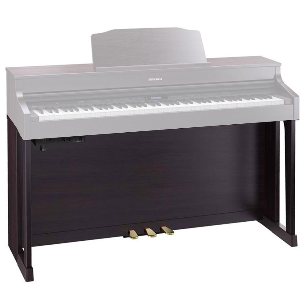 roland keyboard stands contemporary rosewood roland ksc-80 digital keyboard stand #color_contemporary-rosewood