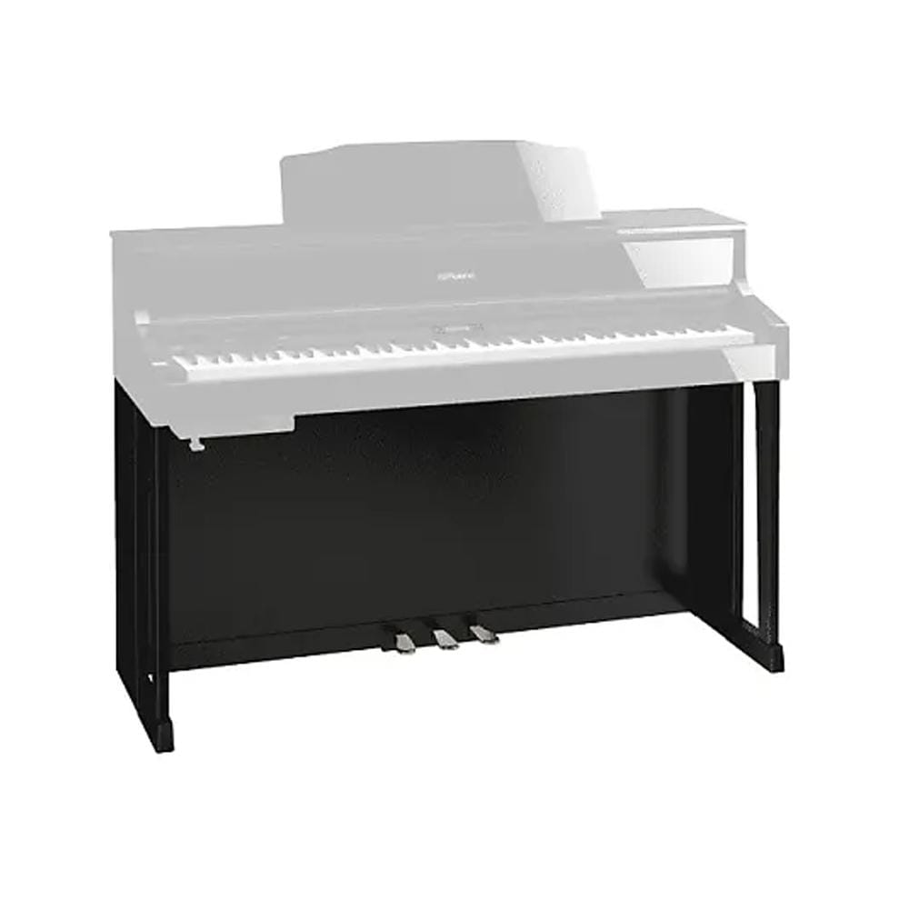 roland keyboard stands polished ebony roland ksc-80 digital keyboard stand #color_polished-ebony