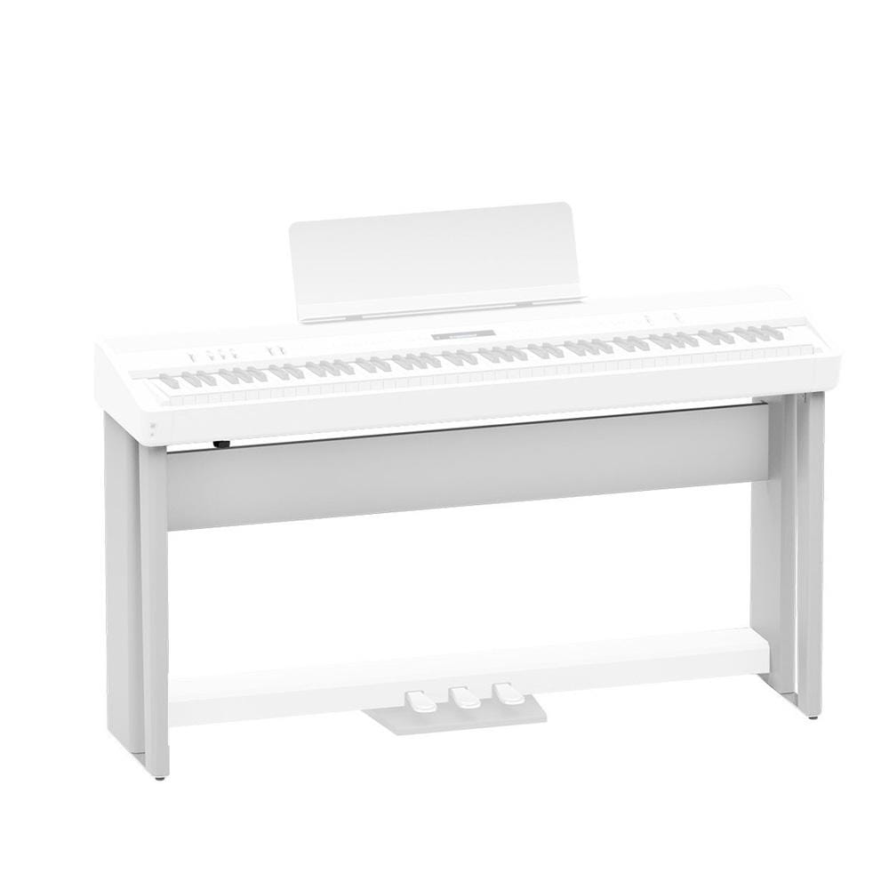 roland keyboard stands white roland ksc-90 series keyboard stand for fp-90 digital piano #color_white