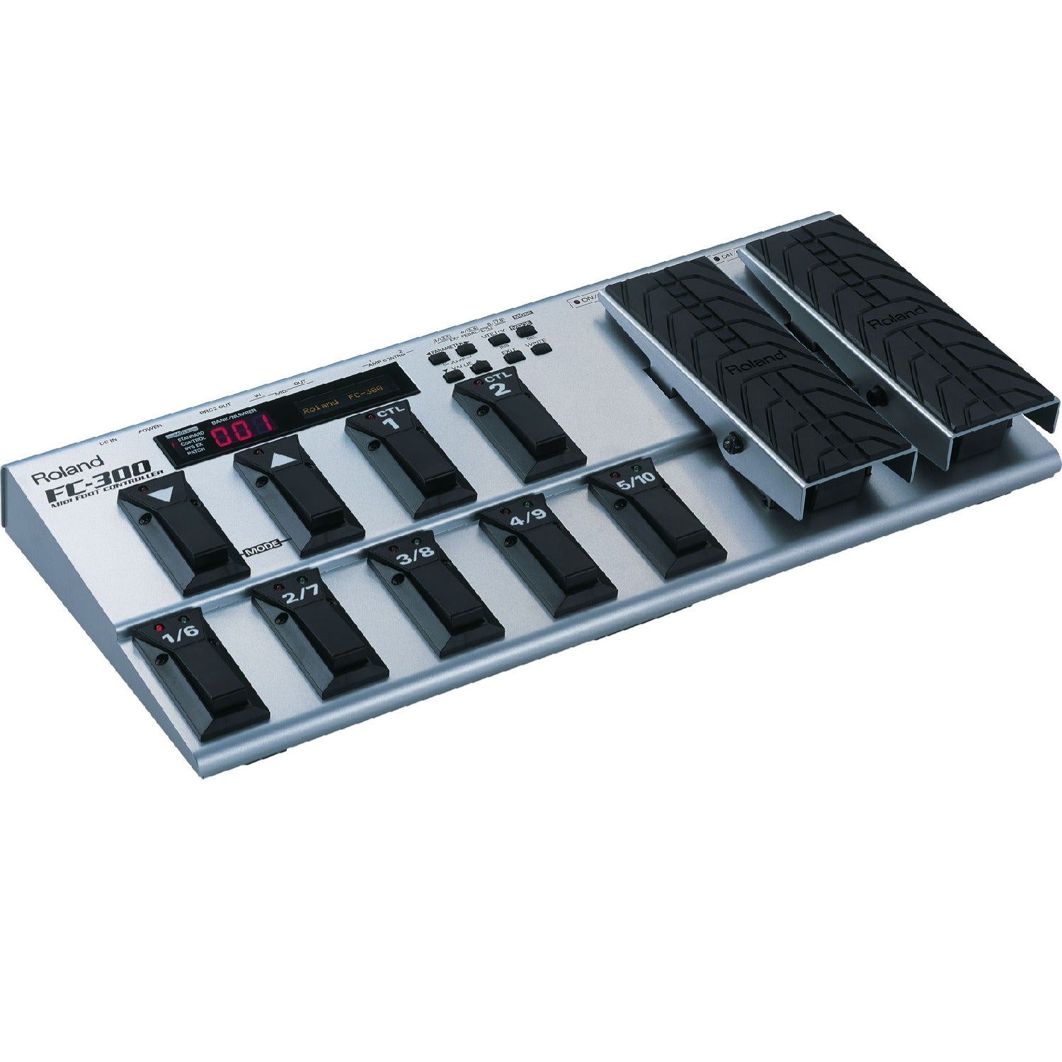 Roland Midi Foot Controllers Roland FC300 MIDI Footswitch Controller