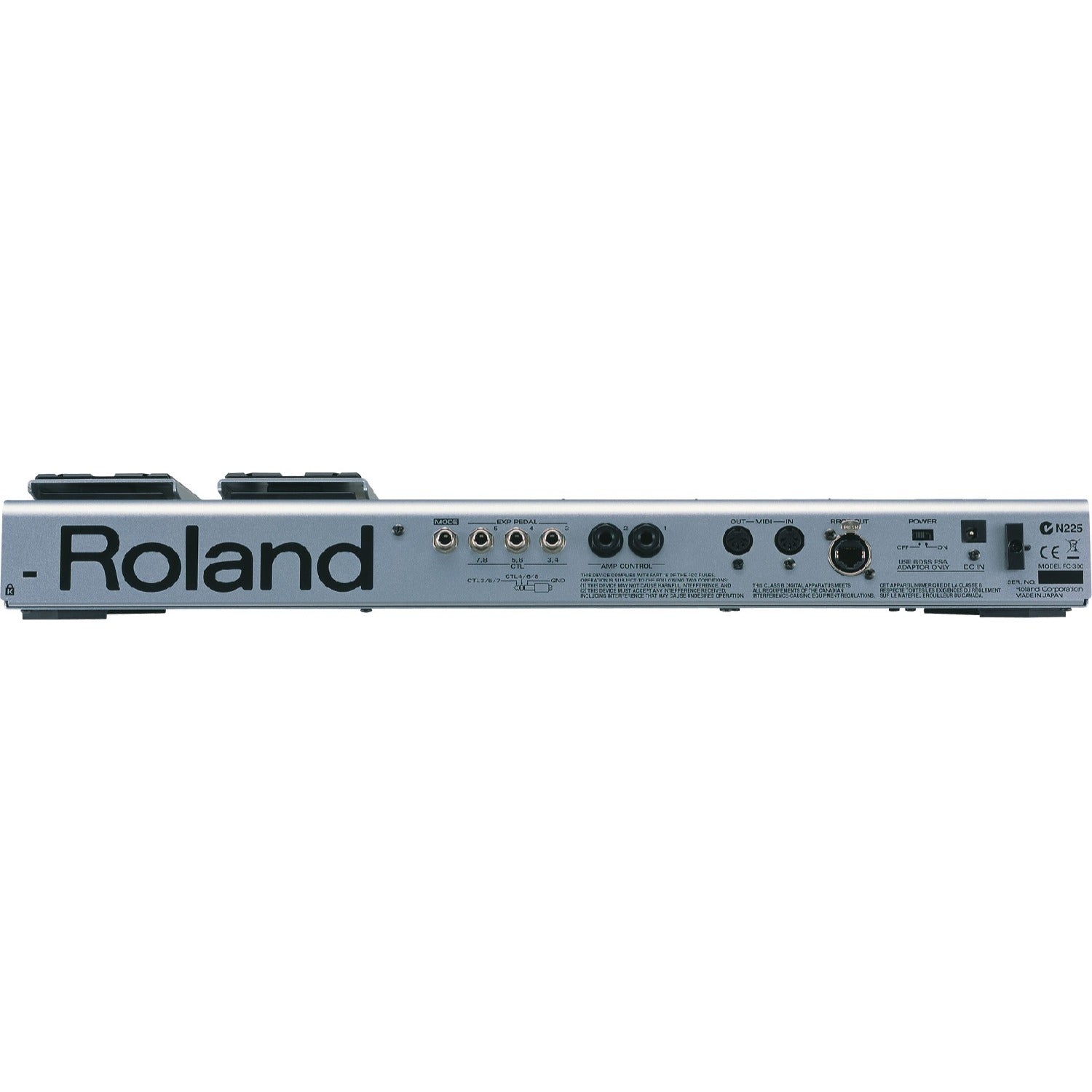Roland Midi Foot Controllers Roland FC300 MIDI Footswitch Controller